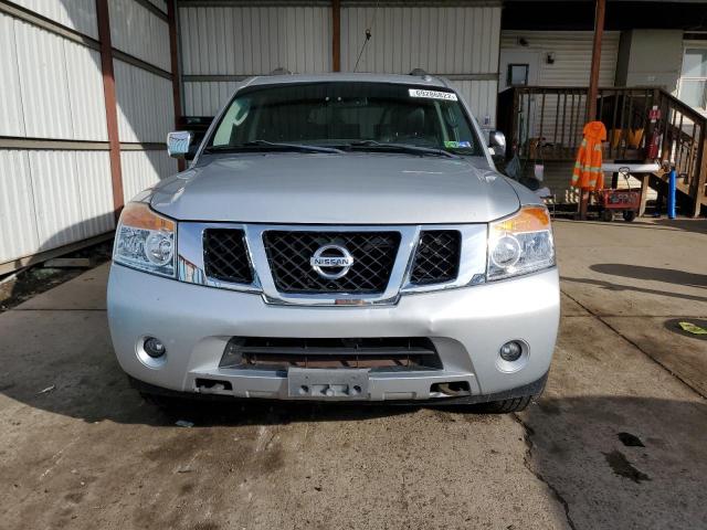 5N1AA0NC7AN623183 - 2010 NISSAN ARMADA SE SILVER photo 5