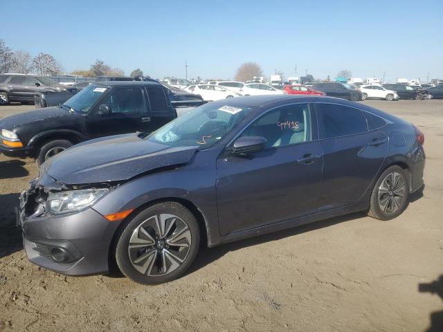 2HGFC1F74HH657033 - 2017 HONDA CIVIC EXL 灰色 照片 1