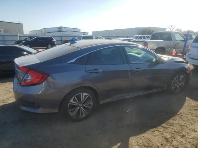 2HGFC1F74HH657033 - 2017 HONDA CIVIC EXL 灰色 照片 3