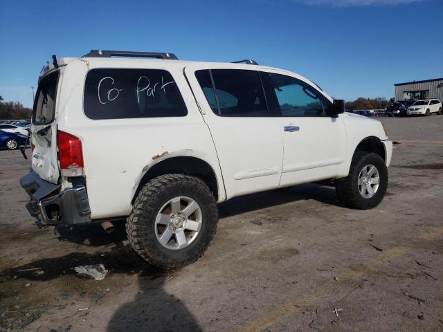 5N1BA08A57N712189 - 2007 NISSAN ARMADA SE WHITE photo 3