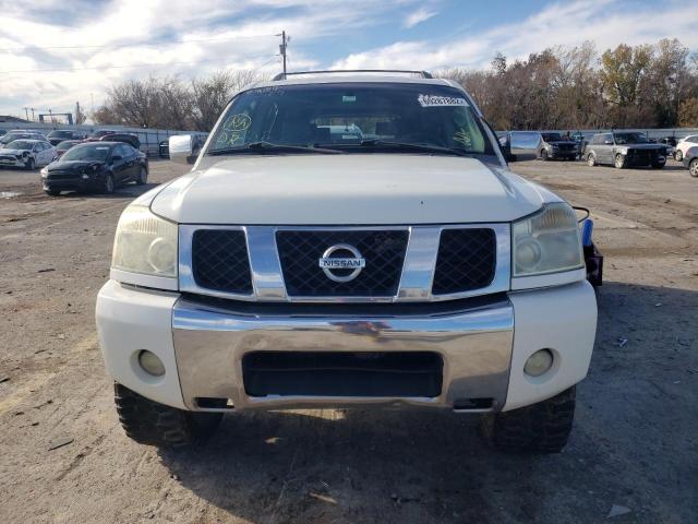 5N1BA08A57N712189 - 2007 NISSAN ARMADA SE WHITE photo 5