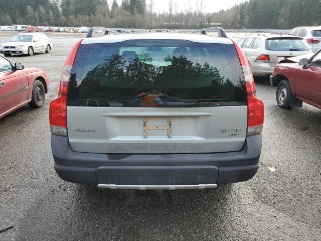 YV1SZ59HX41158201 - 2004 VOLVO XC70 SILVER photo 6