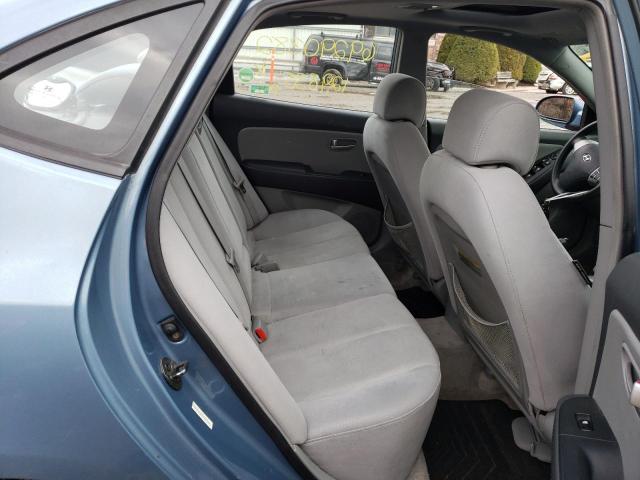 KMHDU46D47U177303 - 2007 HYUNDAI ELANTRA BLUE photo 10