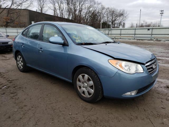 KMHDU46D47U177303 - 2007 HYUNDAI ELANTRA BLUE photo 4