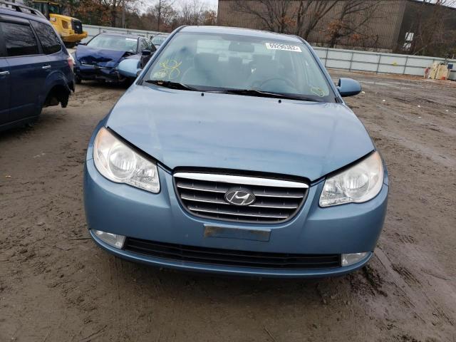 KMHDU46D47U177303 - 2007 HYUNDAI ELANTRA BLUE photo 5