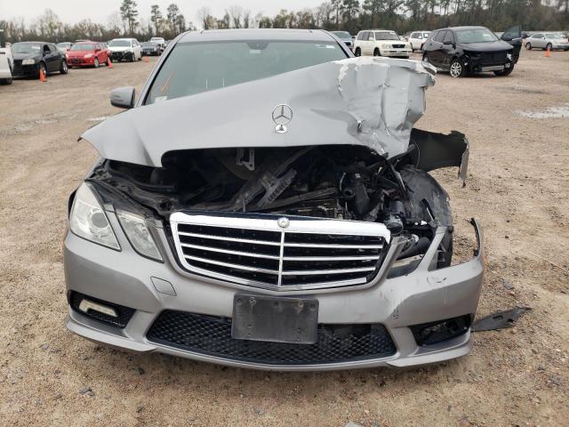 WDDHF5GB2BA281775 - 2011 MERCEDES-BENZ E 350 SILVER photo 5