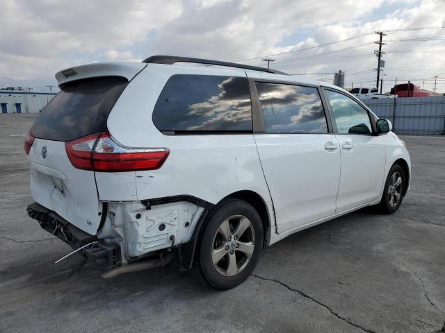 5TDKZ3DC7HS816703 - 2017 TOYOTA SIENNA LE WHITE photo 3