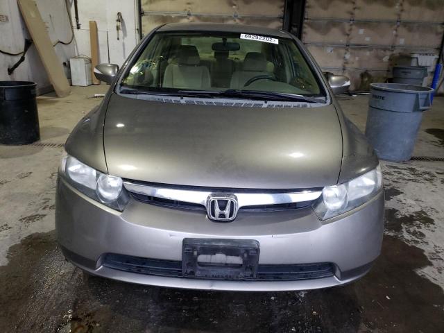 JHMFA36297S023162 - 2007 HONDA CIVIC HYBR GRAY photo 5