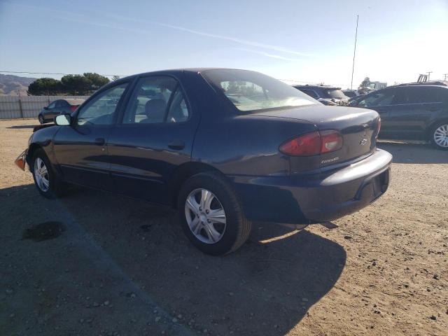 1G1JC524327324684 - 2002 CHEVROLET CAVALIER B BLUE photo 2