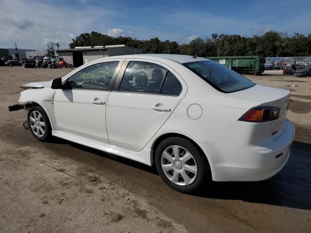 JA32U2FU0EU022890 - 2014 MITSUBISHI LANCER ES/ WHITE photo 2