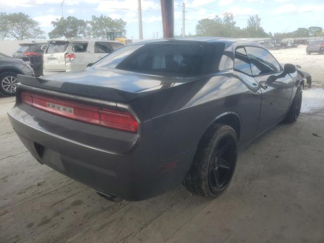 2C3CDYAG0DH718729 - 2013 DODGE CHALLENGER GRAY photo 3