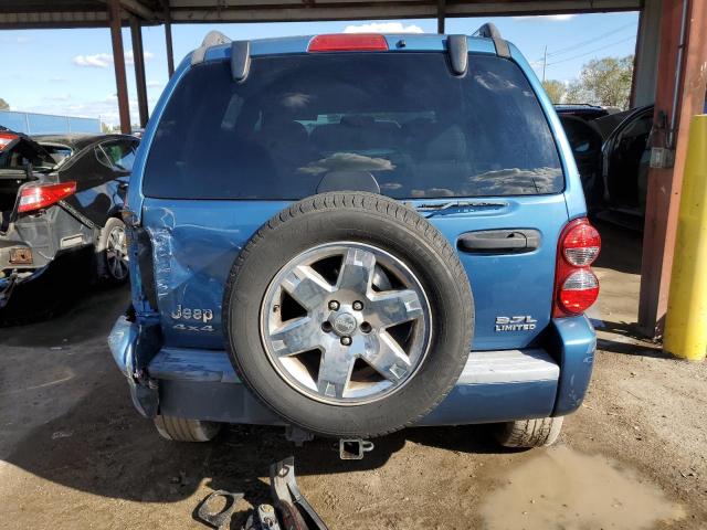 1J4GL58K86W162578 - 2006 JEEP LIBERTY LI BLUE photo 6