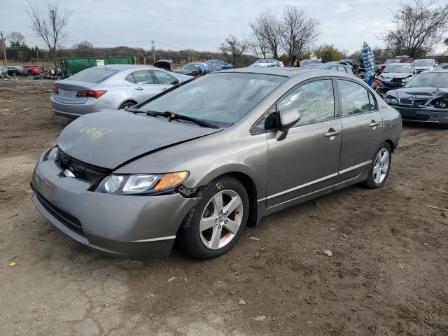 2HGFA16938H351464 - 2008 HONDA CIVIC EXL 灰色 照片 1