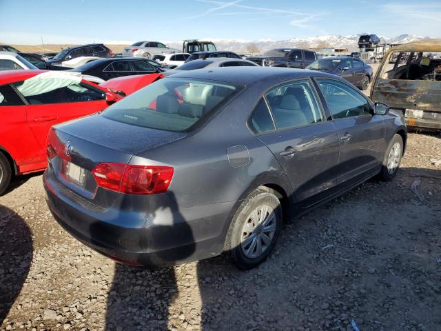 3VW1K7AJ5DM410789 - 2013 VOLKSWAGEN JETTA BASE 灰色 照片 3
