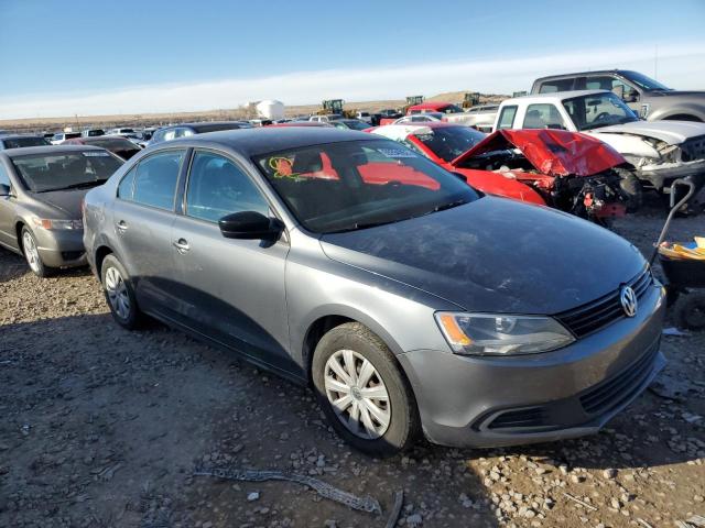 3VW1K7AJ5DM410789 - 2013 VOLKSWAGEN JETTA BASE 灰色 照片 4