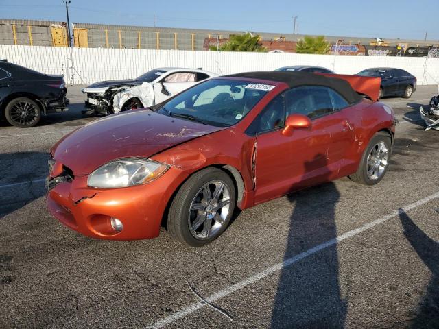 4A3AL35T47E035098 - 2007 MITSUBISHI ECLIPSE SP ORANGE photo 1