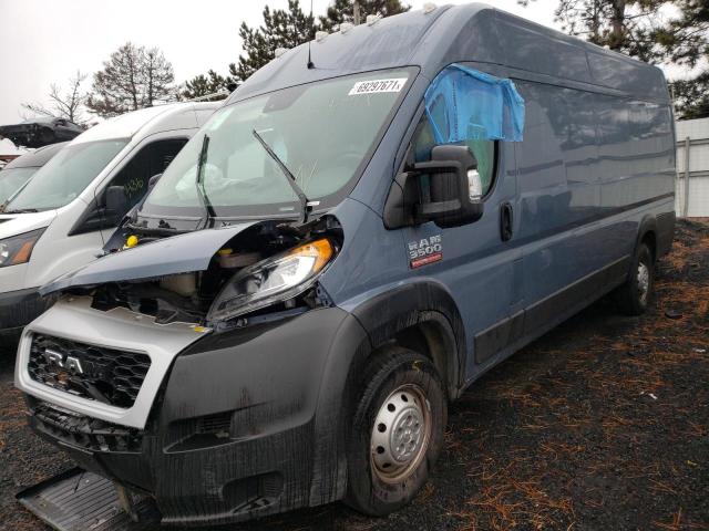 3C6MRVJG7ME540899 - 2021 RAM PROMASTER BLUE photo 2