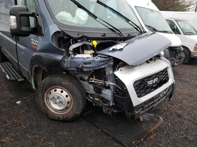 3C6MRVJG7ME540899 - 2021 RAM PROMASTER BLUE photo 9