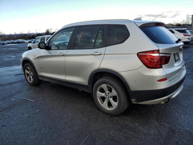 5UXWX5C51BL710647 - 2011 BMW X3 XDRIVE2 SILVER photo 2