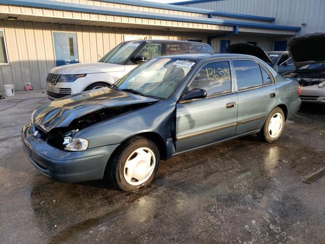 1Y1SK52812Z418614 - 2002 CHEVROLET GEO PRIZM 绿色 照片 1