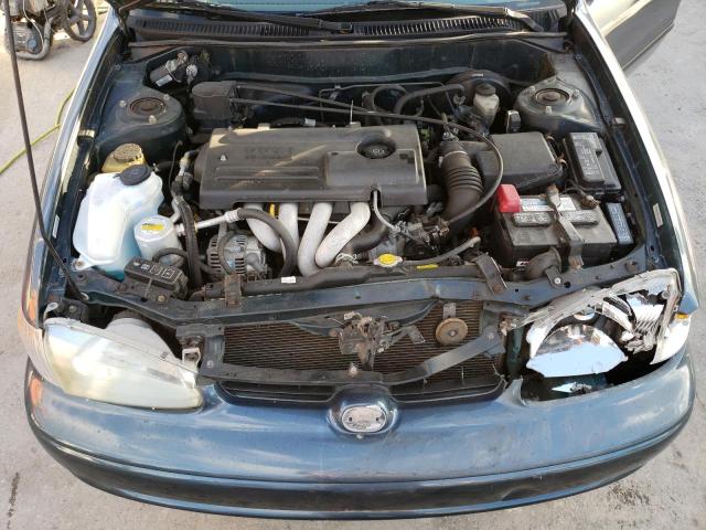 1Y1SK52812Z418614 - 2002 CHEVROLET GEO PRIZM 绿色 照片 11