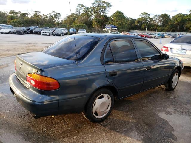 1Y1SK52812Z418614 - 2002 CHEVROLET GEO PRIZM 绿色 照片 3