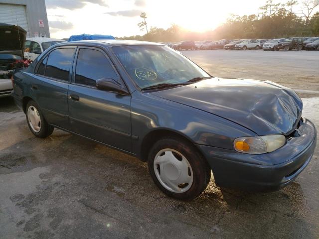 1Y1SK52812Z418614 - 2002 CHEVROLET GEO PRIZM 绿色 照片 4