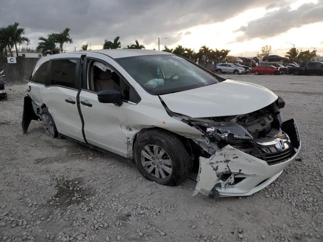 5FNRL6H27KB077783 - 2019 HONDA ODYSSEY LX WHITE photo 4