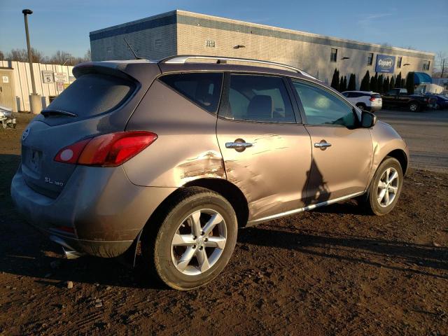 JN8AZ1MW3AW134440 - 2010 NISSAN MURANO TAN photo 3