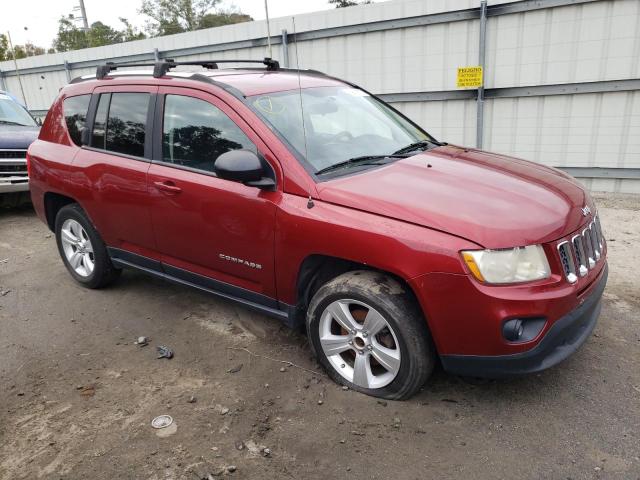 1C4NJCBA1CD525995 - 2012 JEEP COMPASS SP RED photo 4