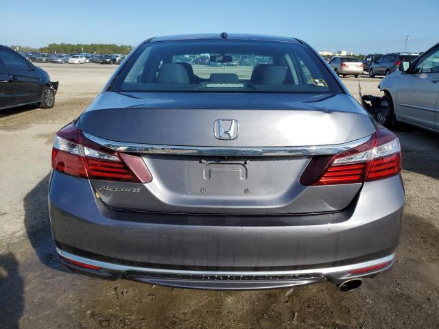 1HGCR2F83HA100371 - 2017 HONDA ACCORD EXL GRAY photo 6