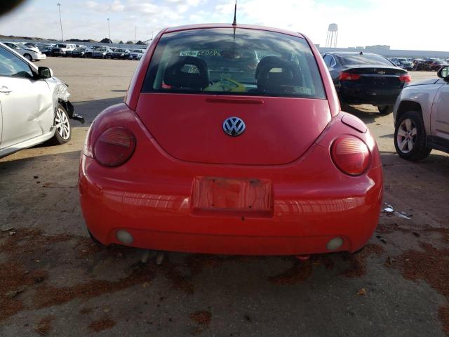 3VWCA21CXXM439029 - 1999 VOLKSWAGEN NEW BEETLE RED photo 6