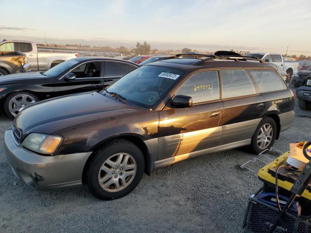 4S3BH686337647825 - 2003 SUBARU LEGACY OUT BROWN photo 1