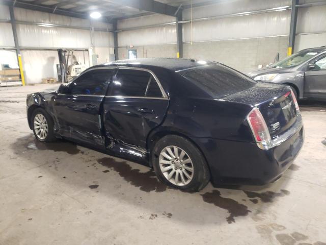 2C3CA4CG9BH514586 - 2011 CHRYSLER 300 BLUE photo 2