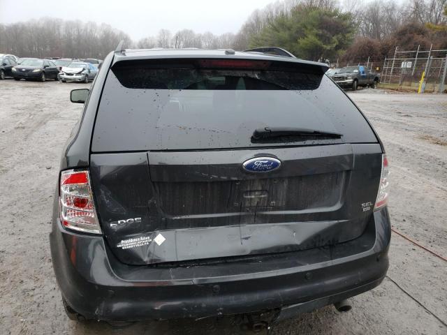 2FMDK48C47BB55656 - 2007 FORD EDGE SEL GRAY photo 6