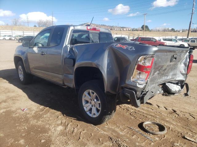 1GCHTCEN5N1194333 - 2022 CHEVROLET COLORADO L GRAY photo 2