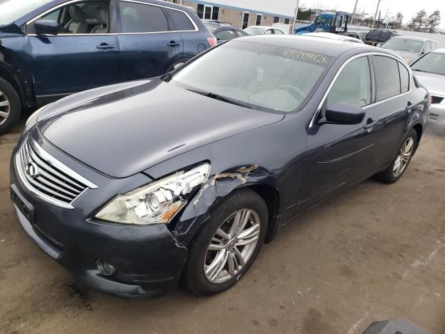 JN1CV6AR0BM405661 - 2011 INFINITI G37 BLUE photo 1