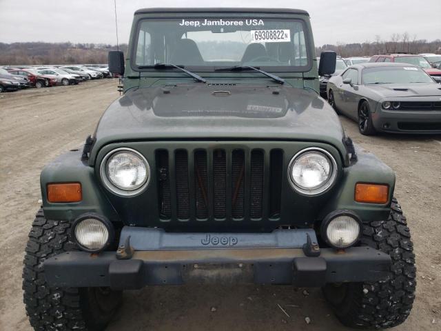 1J4FY49S5WP748395 - 1998 JEEP WRANGLER / GREEN photo 5