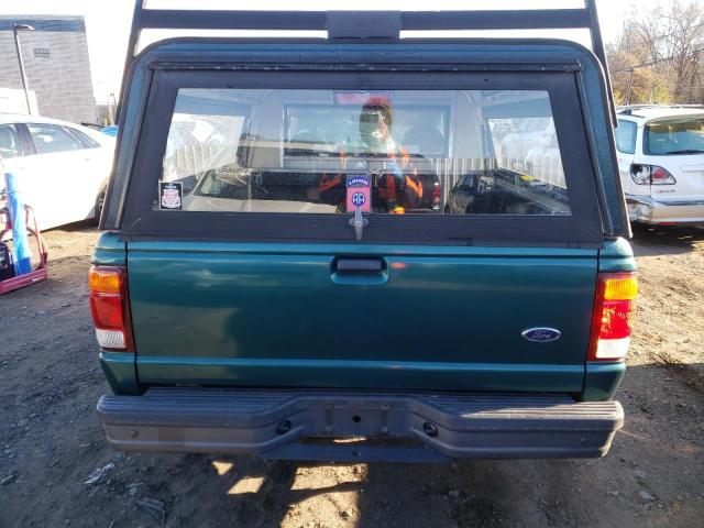 1FTYR10C4WUC57558 - 1998 FORD RANGER GREEN photo 6