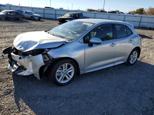 JTND4RBE8L3088250 - 2020 TOYOTA COROLLA SE SILVER photo 1