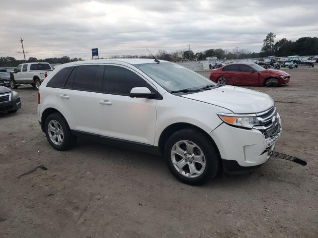 2FMDK3JC9EBB52026 - 2014 FORD EDGE SEL WHITE photo 4