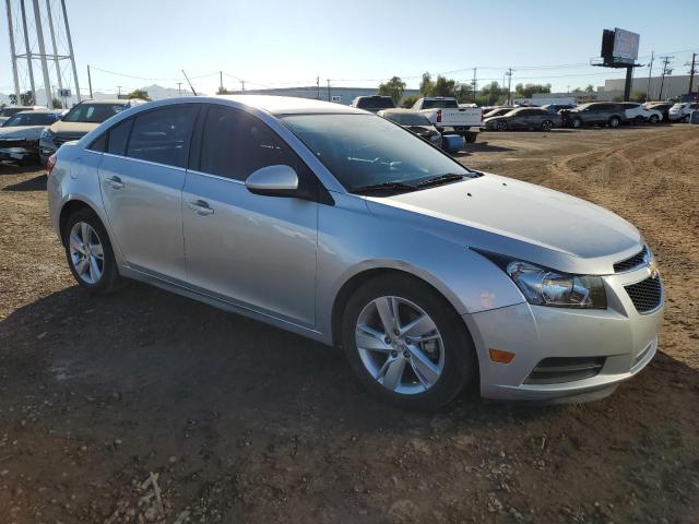 1G1P75SZ3E7276098 - 2014 CHEVROLET CRUZE SILVER photo 4