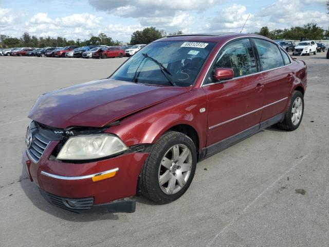 WVWRH63B73P254364 - 2003 VOLKSWAGEN PASSAT GLX Qırmızı foto 1