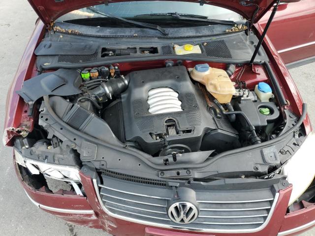 WVWRH63B73P254364 - 2003 VOLKSWAGEN PASSAT GLX Qırmızı foto 11