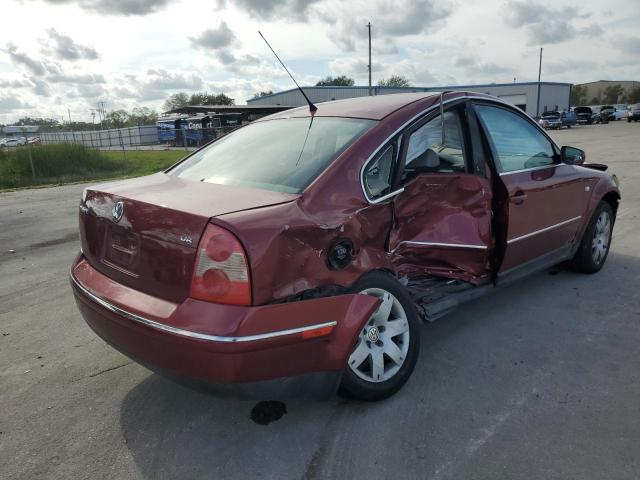 WVWRH63B73P254364 - 2003 VOLKSWAGEN PASSAT GLX Qırmızı foto 3