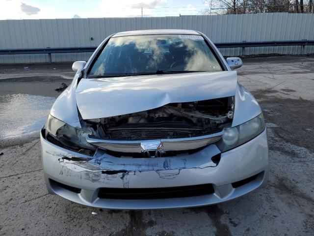 2HGFA16699H306312 - 2009 HONDA CIVIC LX-S ვერცხლისფერი ფოტო 5