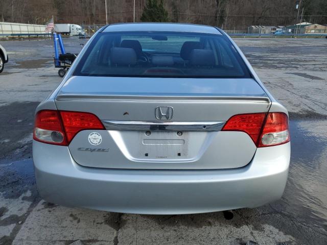 2HGFA16699H306312 - 2009 HONDA CIVIC LX-S ვერცხლისფერი ფოტო 6