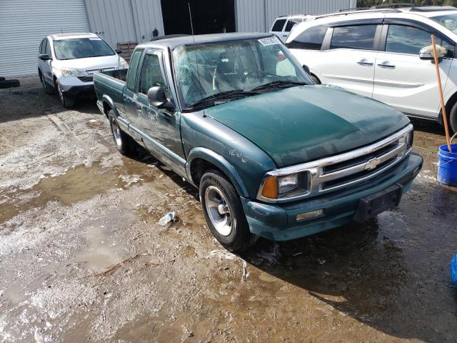 1GCCS19X9TK156088 - 1996 CHEVROLET S TRUCK S1 GREEN photo 4