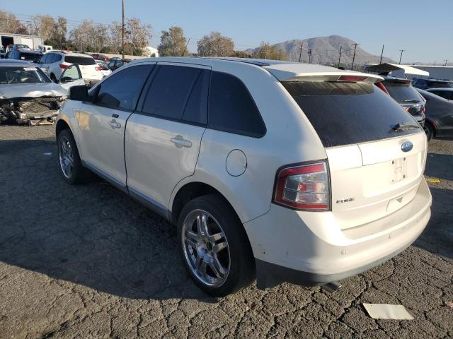 2FMDK38C78BB02624 - 2008 FORD EDGE SEL WHITE photo 2