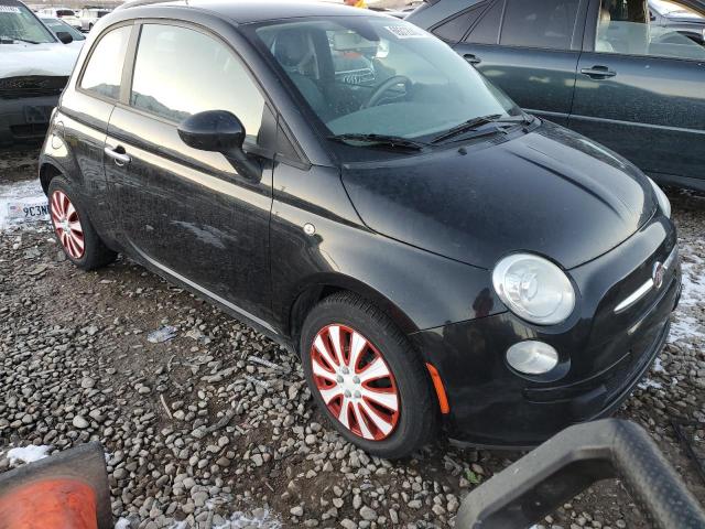 3C3CFFAR5CT343992 - 2012 FIAT 500 BLACK photo 4